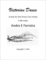 Victorian Dance piano sheet music cover